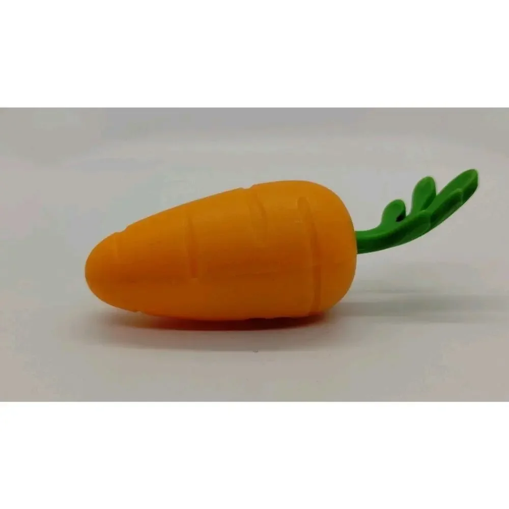 Artificial Carrot Orange - Plastic Vegetable Carrots Fake Vegetables - Bite Mark